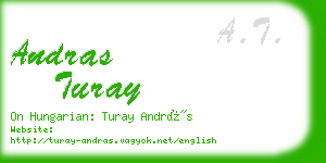 andras turay business card